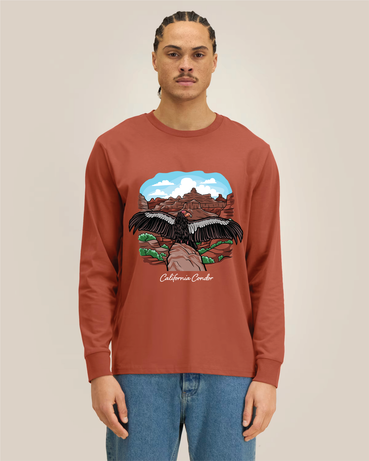 California Condor — Organic Cotton Long Sleeve