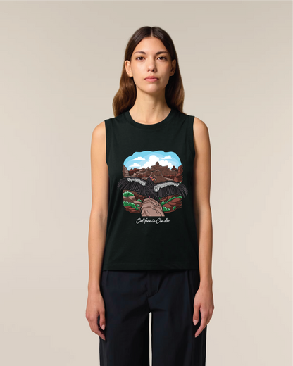 California Condor — Organic Cotton Tank Top