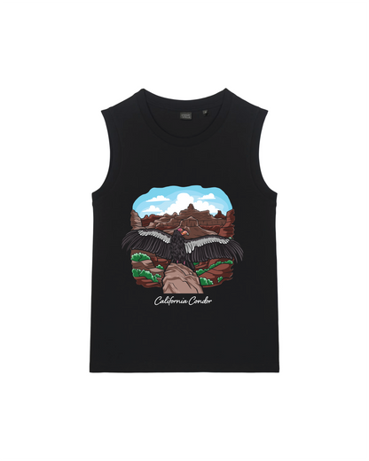 California Condor — Organic Cotton Tank Top