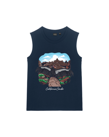 California Condor — Organic Cotton Tank Top