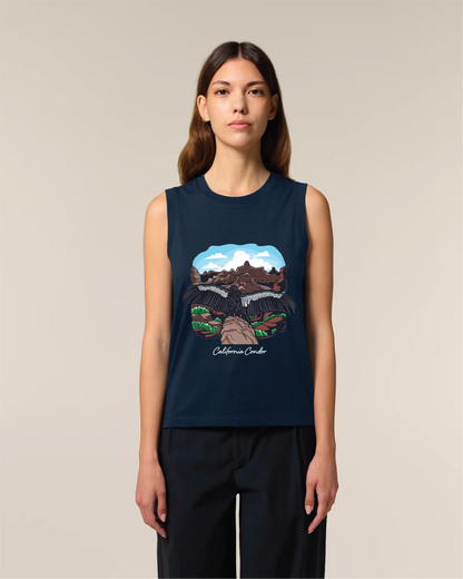 California Condor — Organic Cotton Tank Top