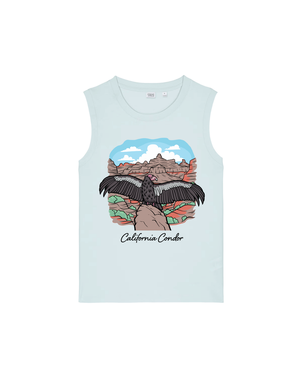 California Condor — Organic Cotton Tank Top