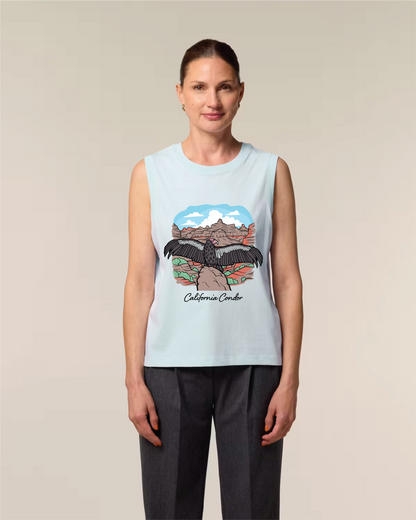 California Condor — Organic Cotton Tank Top
