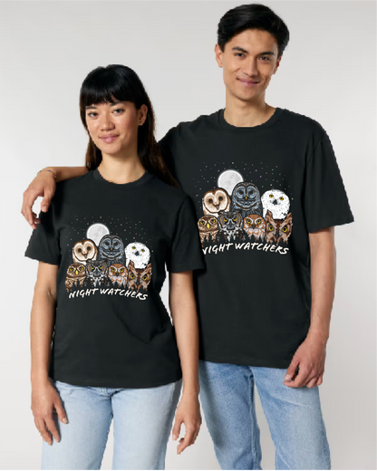 Owls of North America — Organic Cotton T-Shirt