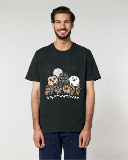 Owls of North America — Organic Cotton T-Shirt