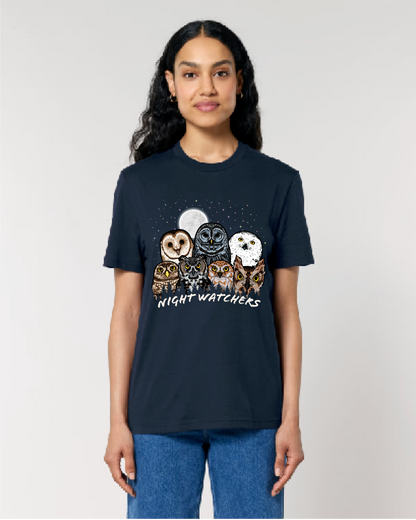 Owls of North America — Organic Cotton T-Shirt