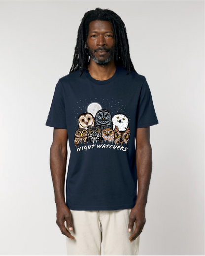 Owls of North America — Organic Cotton T-Shirt