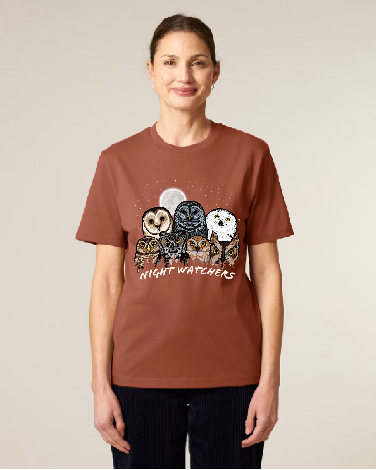 Owls of North America — Organic Cotton T-Shirt