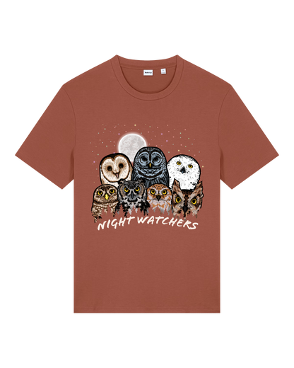 Owls of North America — Organic Cotton T-Shirt