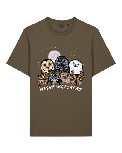 Owls of North America — Organic Cotton T-Shirt