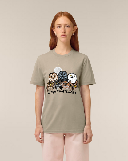 Owls of North America — Organic Cotton T-Shirt