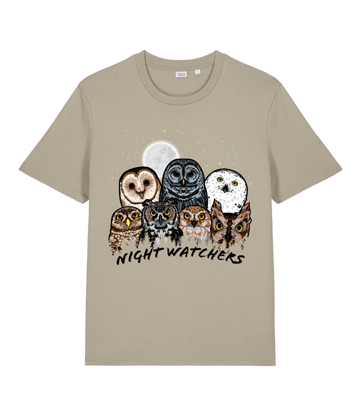 Owls of North America — Organic Cotton T-Shirt