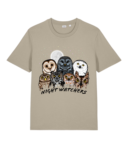 Owls of North America — Organic Cotton T-Shirt
