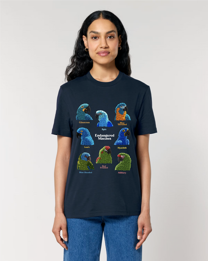 Endangered Macaws — Organic Cotton T-Shirt