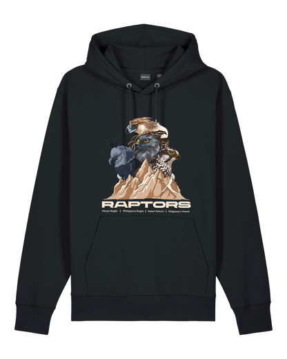 Endangered Raptors — Organic Cotton Blend Hoodie