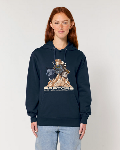 Endangered Raptors — Organic Cotton Blend Hoodie