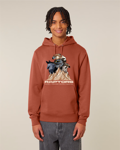 Endangered Raptors — Organic Cotton Blend Hoodie