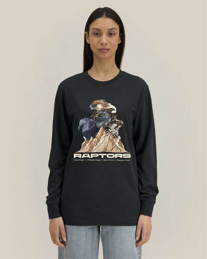 Endangered Raptors — Organic Cotton Long Sleeve
