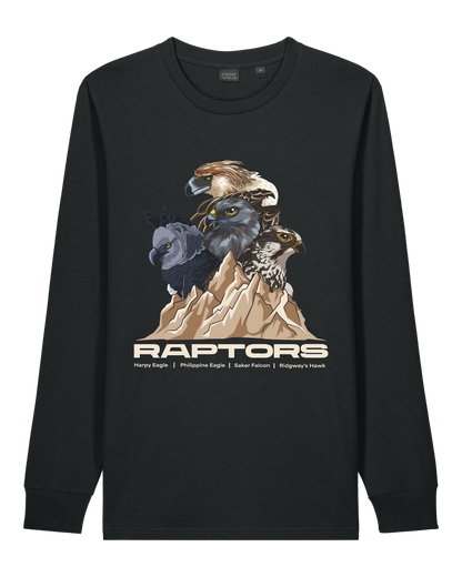 Endangered Raptors — Organic Cotton Long Sleeve