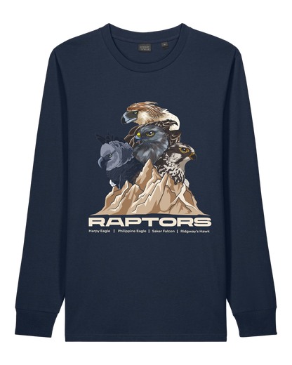 Endangered Raptors — Organic Cotton Long Sleeve