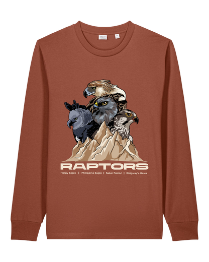 Endangered Raptors — Organic Cotton Long Sleeve