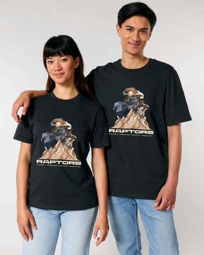 Endangered Raptors — Organic Cotton T-Shirt