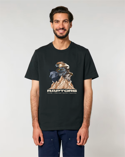 Endangered Raptors — Organic Cotton T-Shirt