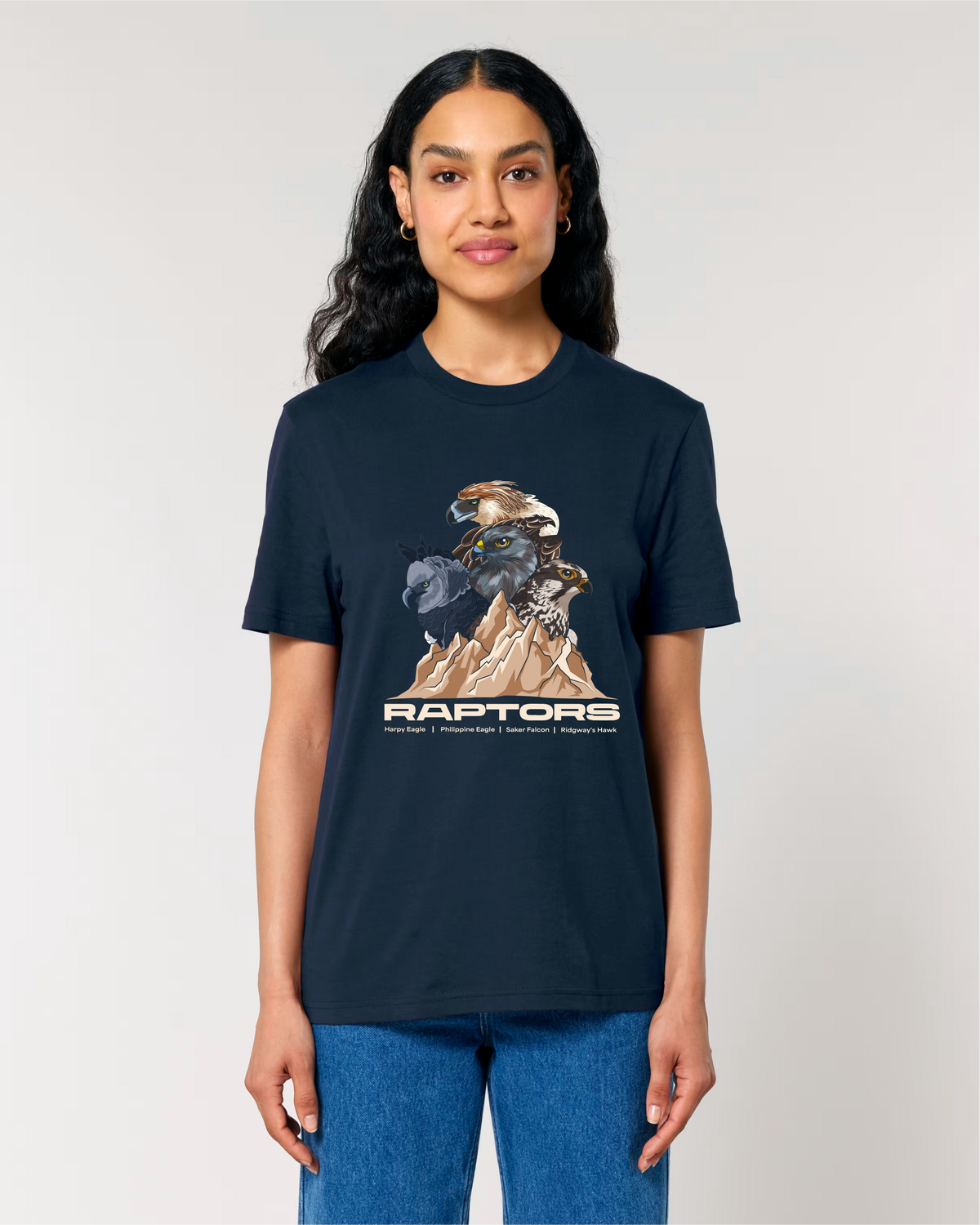 Endangered Raptors — Organic Cotton T-Shirt