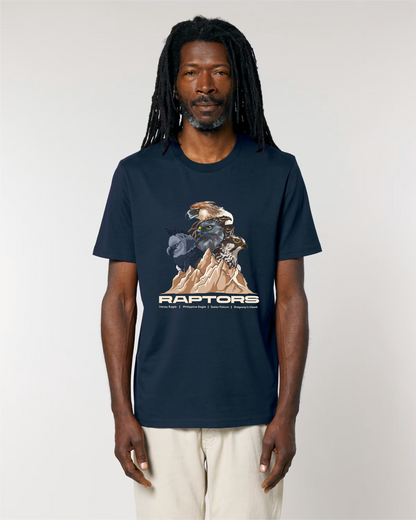 Endangered Raptors — Organic Cotton T-Shirt