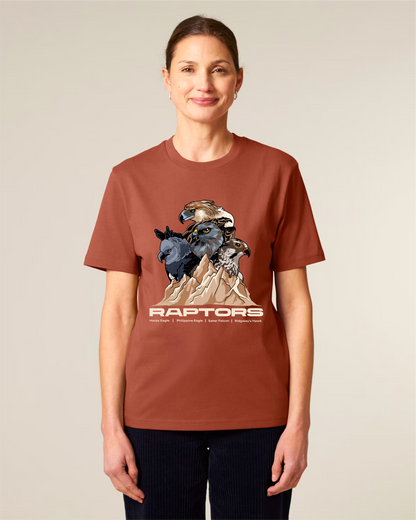 Endangered Raptors — Organic Cotton T-Shirt