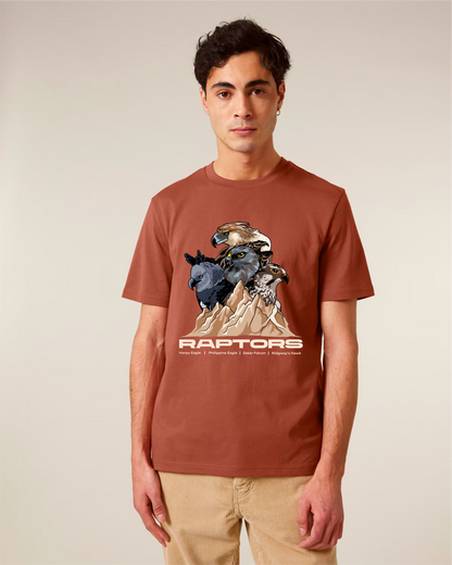 Endangered Raptors — Organic Cotton T-Shirt