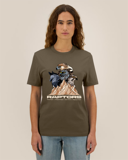 Endangered Raptors — Organic Cotton T-Shirt