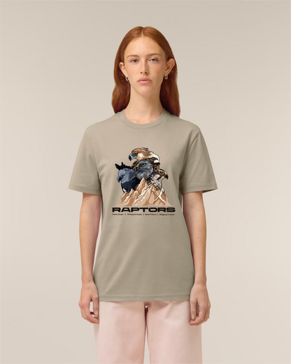 Endangered Raptors — Organic Cotton T-Shirt