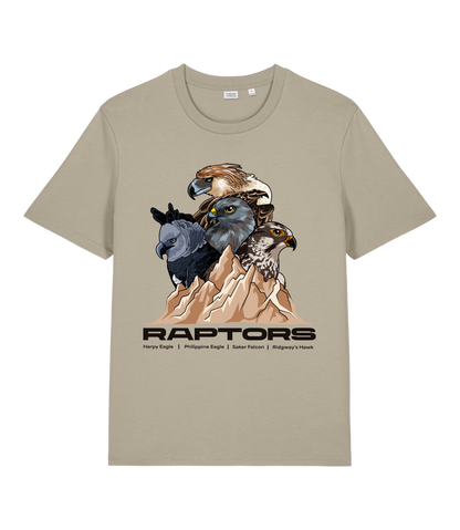 Endangered Raptors — Organic Cotton T-Shirt