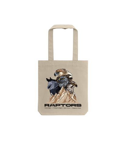 Endangered Raptors — Recycled Cotton Tote