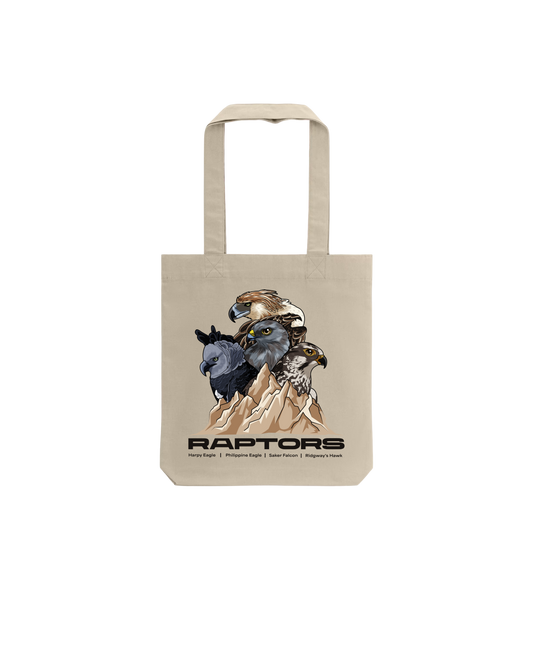 Endangered Raptors — Recycled Cotton Tote