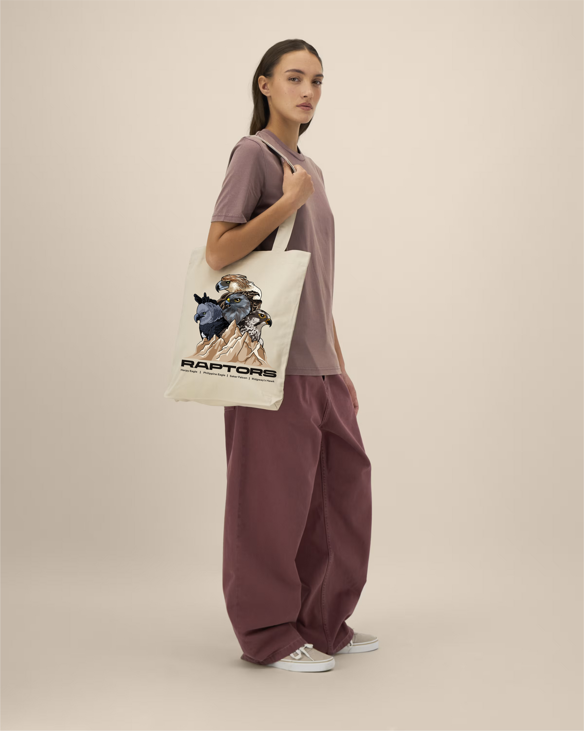 Endangered Raptors — Recycled Cotton Tote