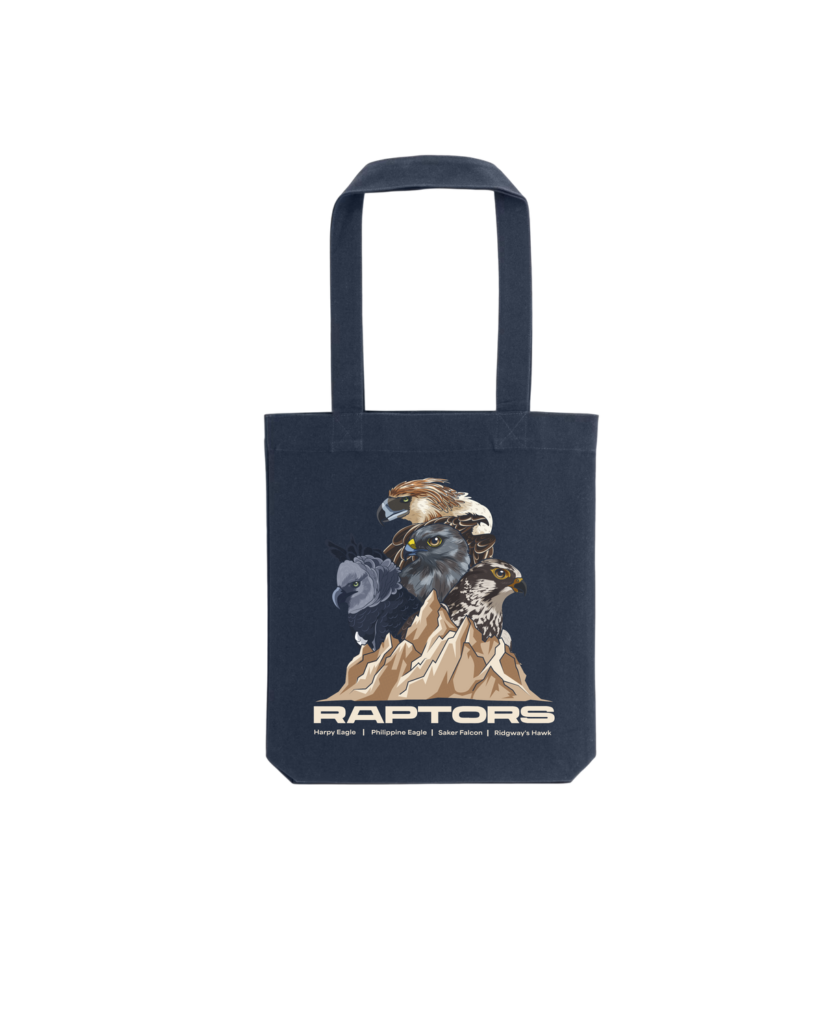 Endangered Raptors — Recycled Cotton Tote