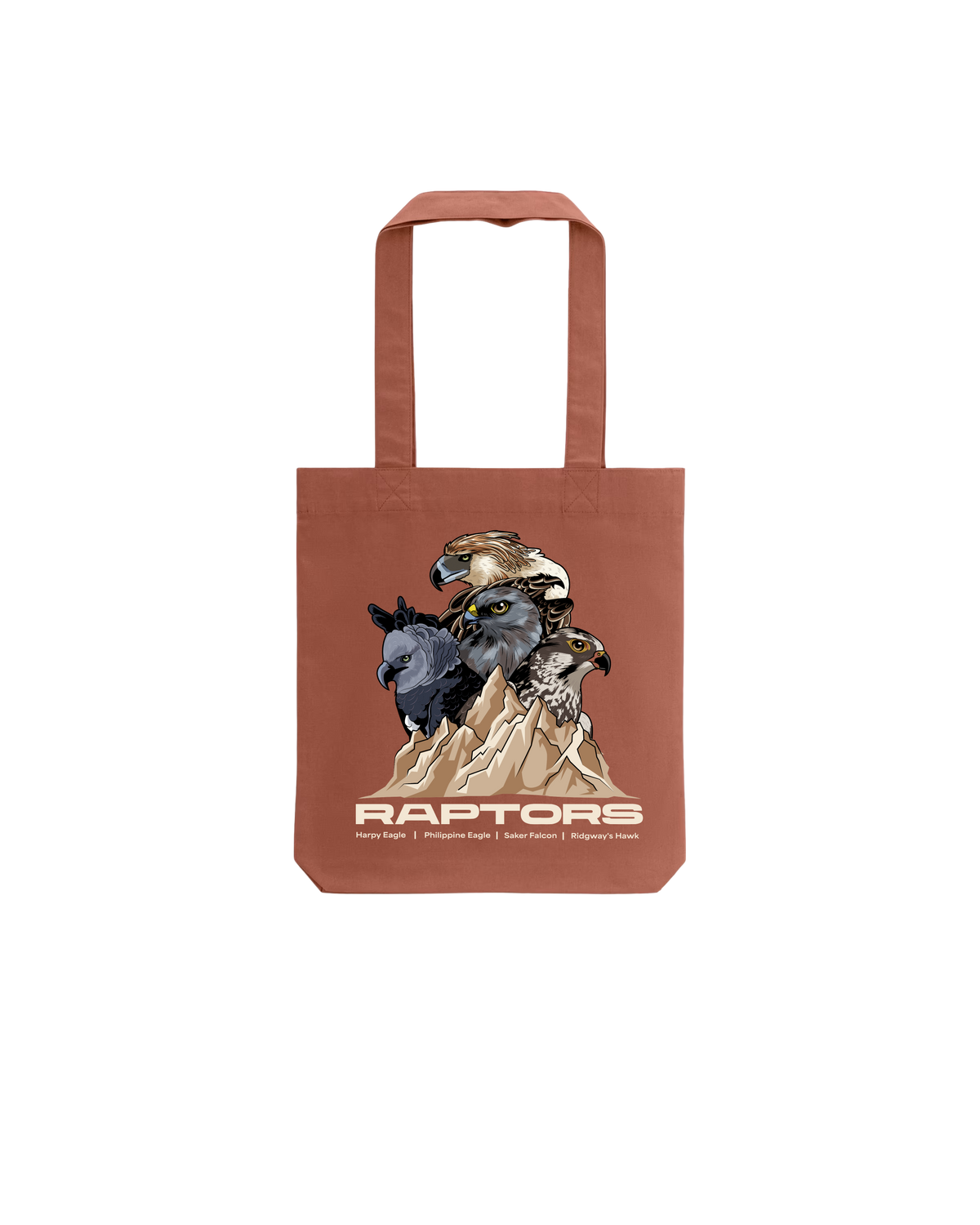 Endangered Raptors — Recycled Cotton Tote