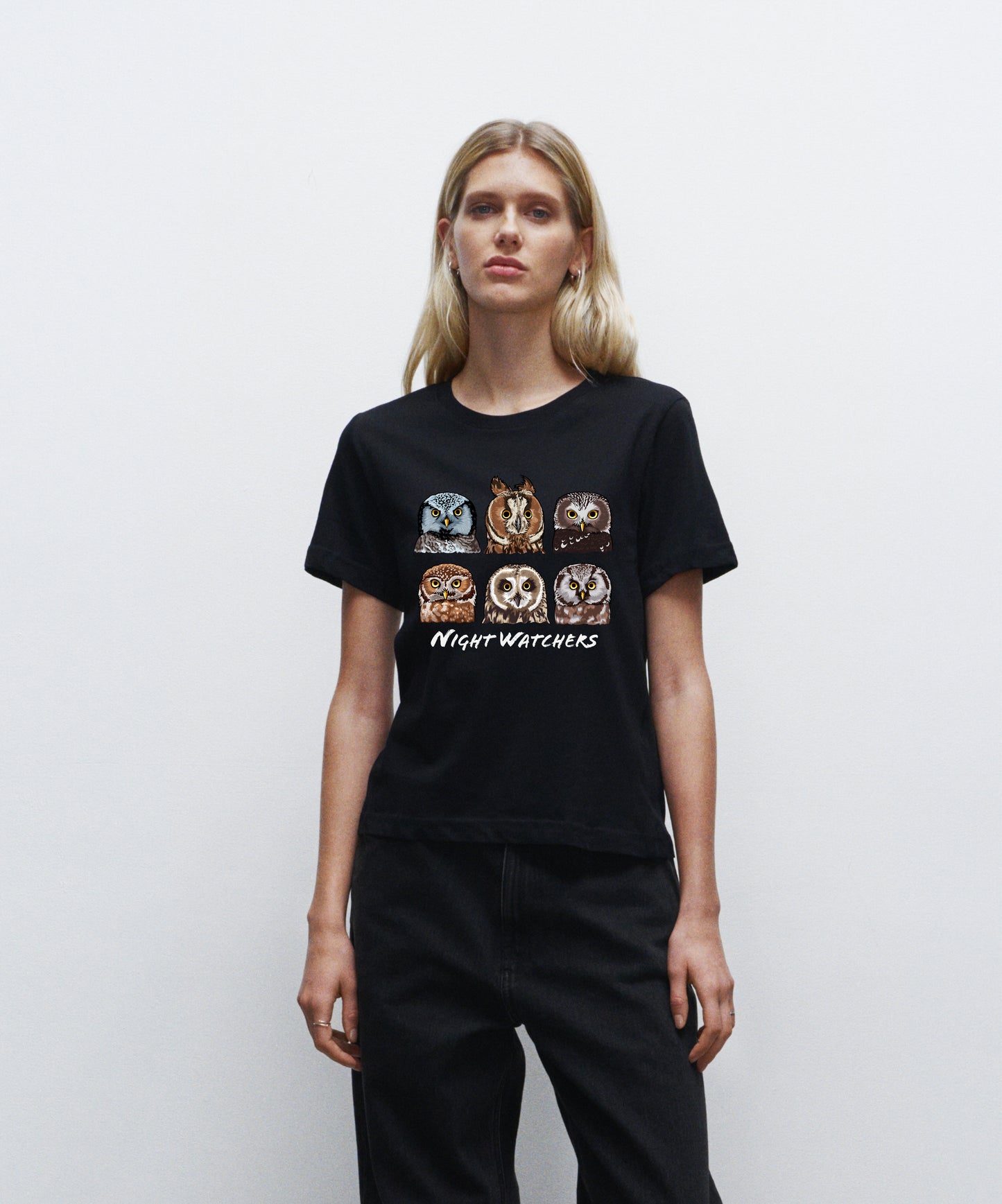 Night Watchers - Organic Women's T-shirt - Beakwings