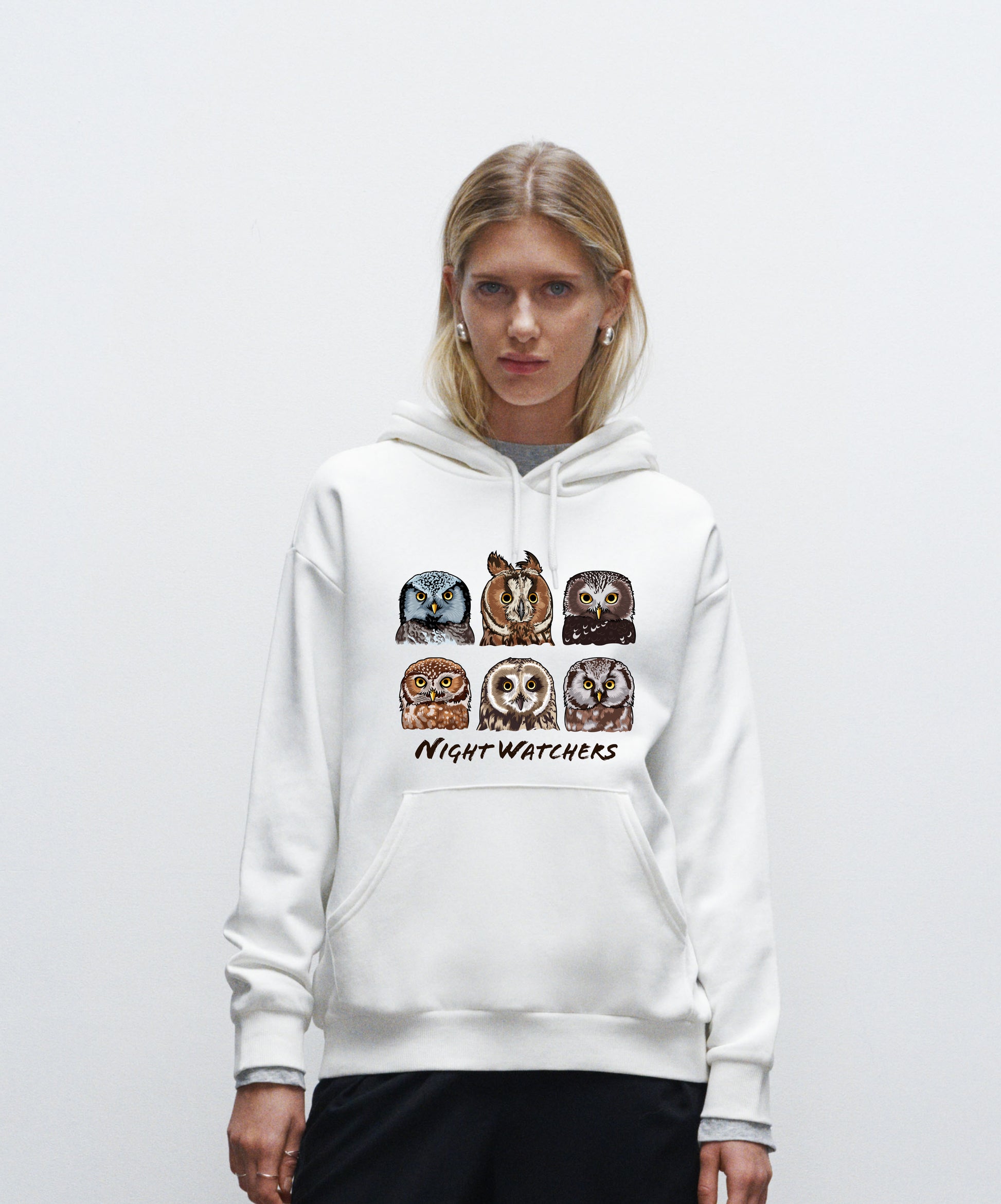 Night Watchers - Organic Regular Women's Hoodie - Beakwings