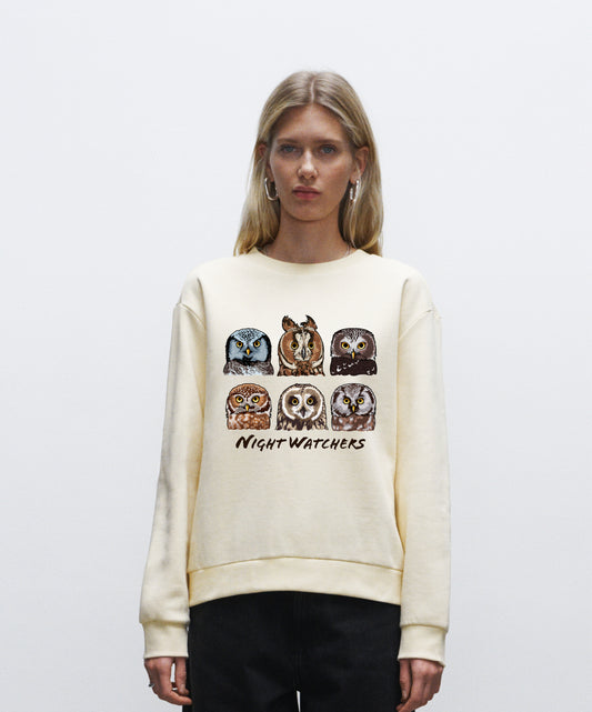 Night Watchers - Organic Regular Women's Sweatshirt - Beakwings