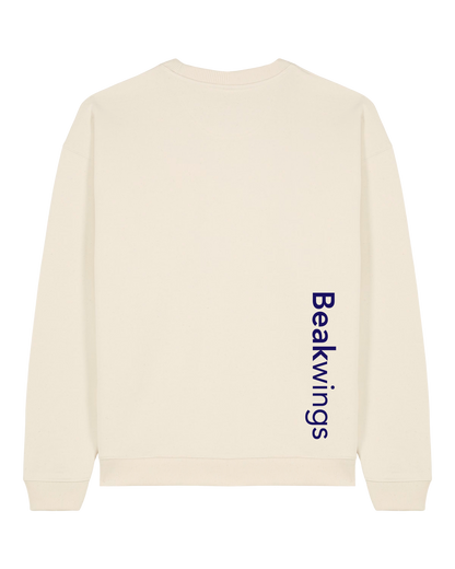 Hummingbirds — Organic Cotton Blend Oversized Sweatshirt
