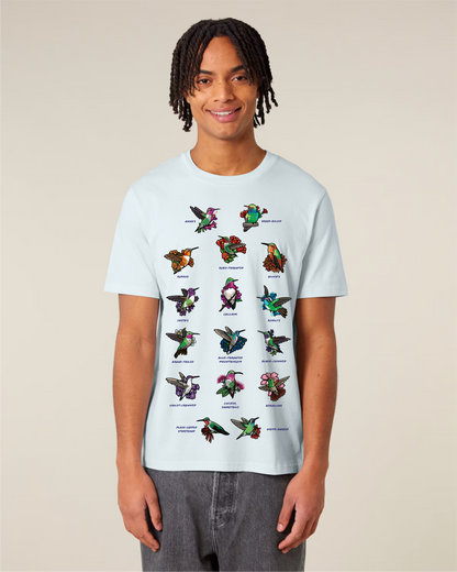 Hummingbirds — Organic Cotton T-Shirt