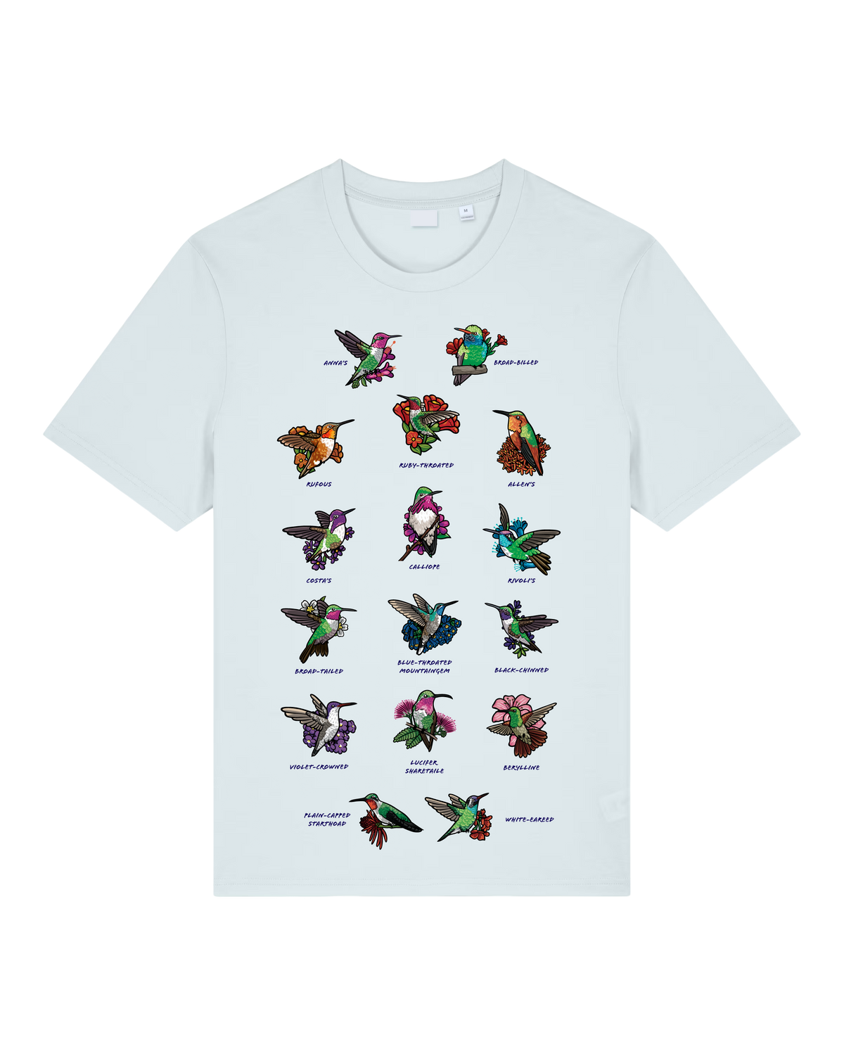 Hummingbirds — Organic Cotton T-Shirt