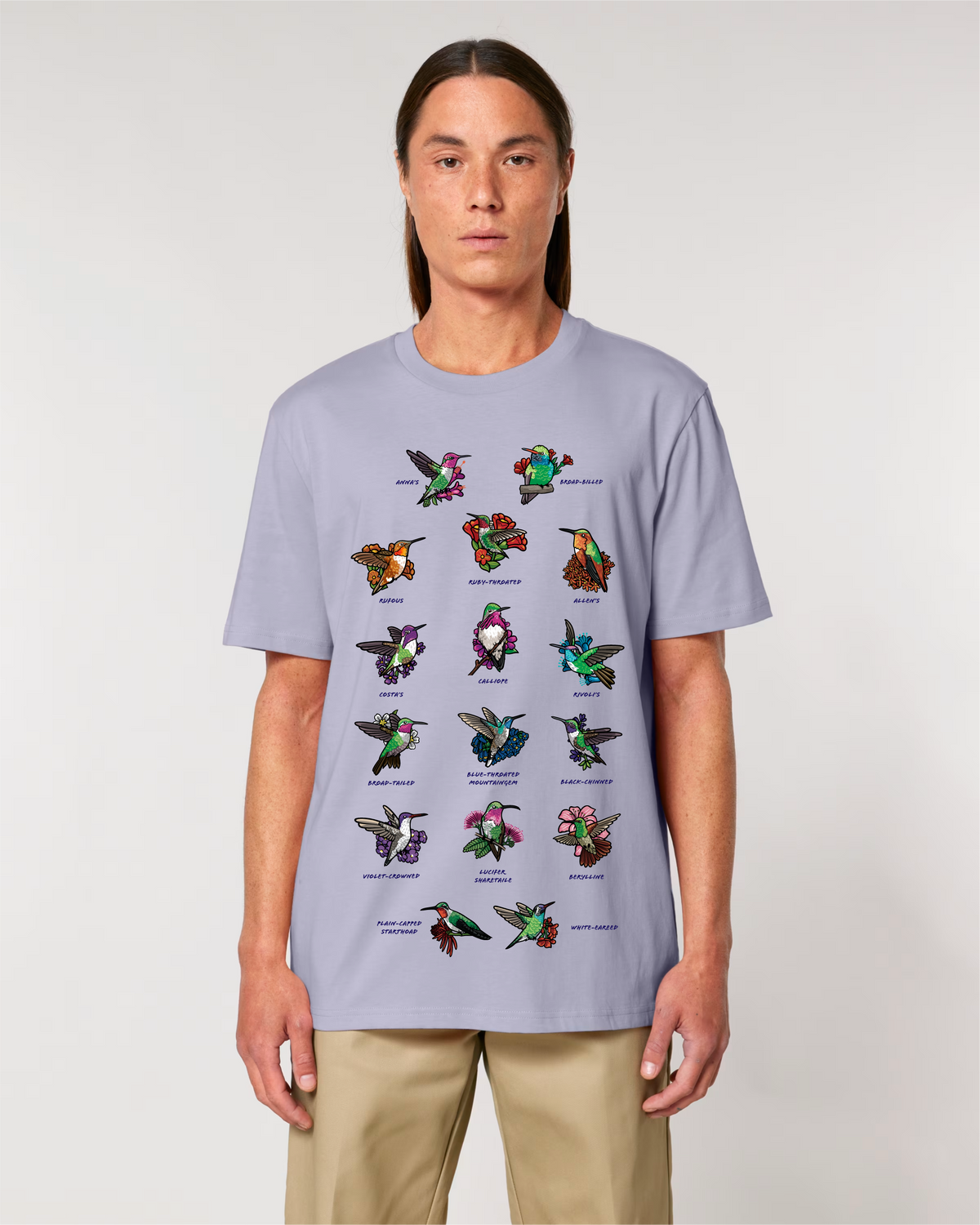 Hummingbirds — Organic Cotton T-Shirt