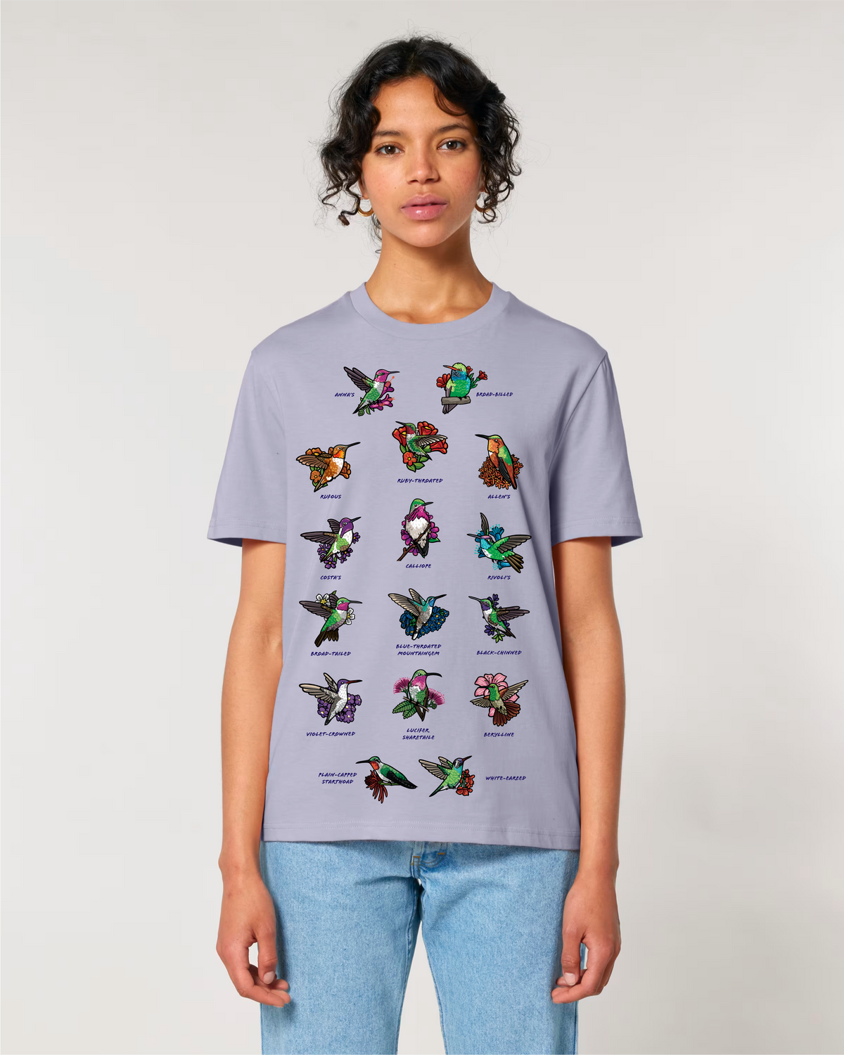 Hummingbirds — Organic Cotton T-Shirt