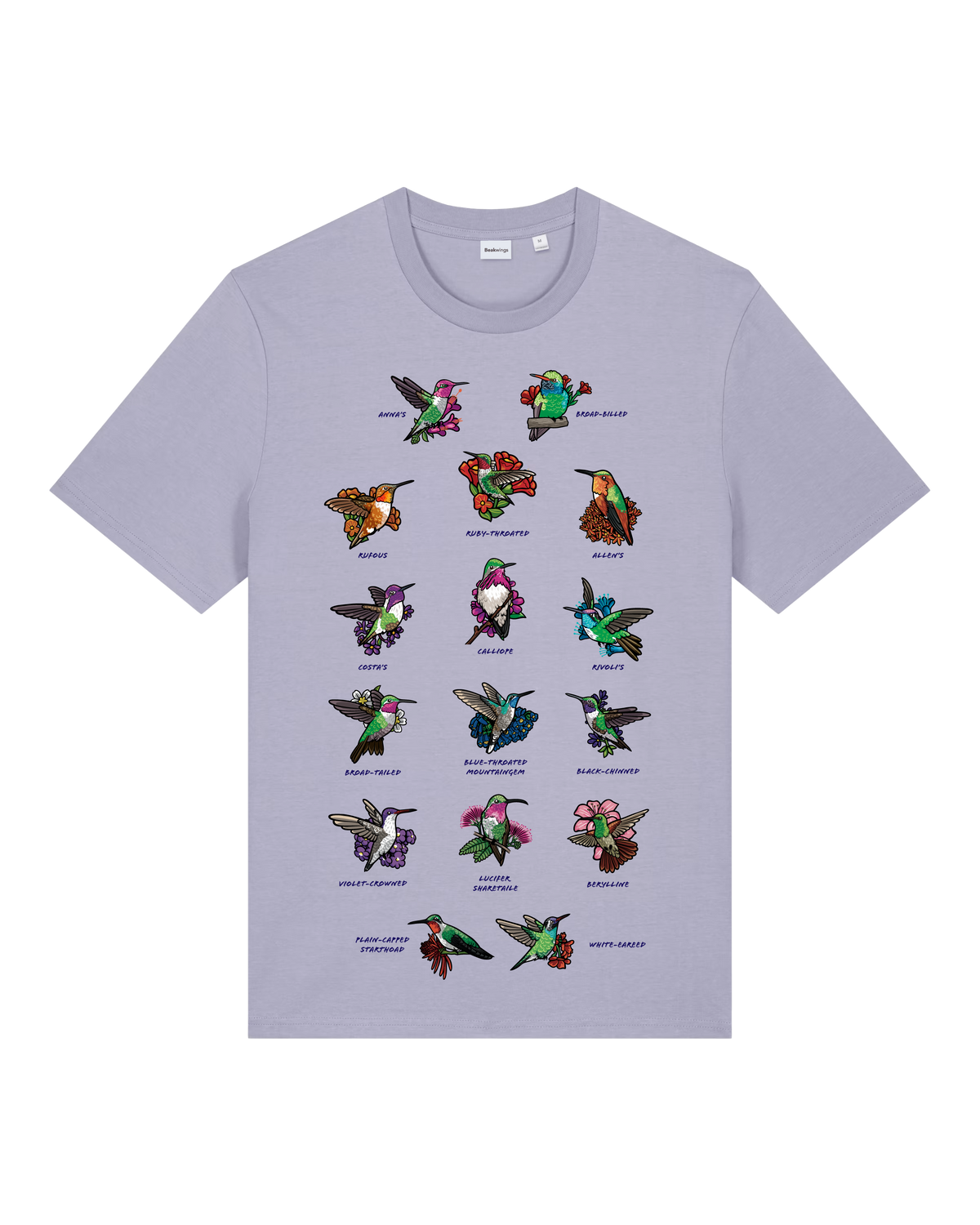 Hummingbirds — Organic Cotton T-Shirt