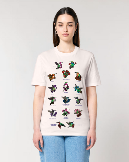 Hummingbirds — Organic Cotton T-Shirt