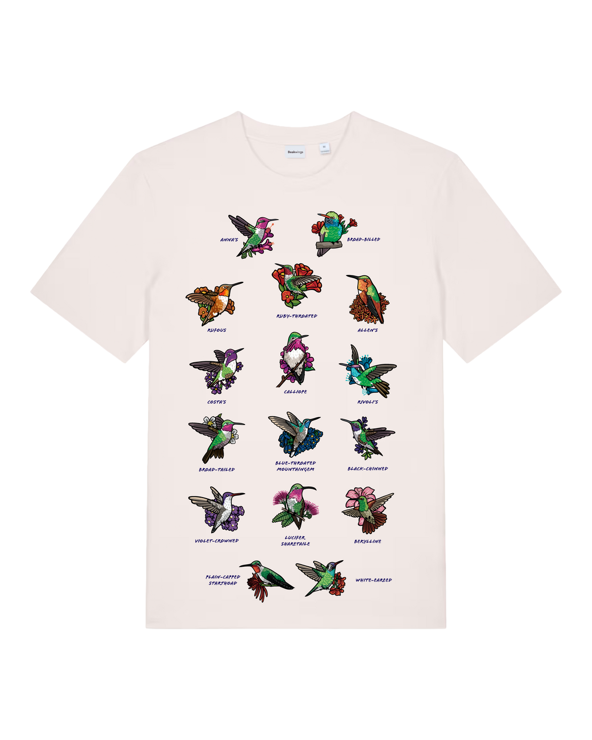 Hummingbirds — Organic Cotton T-Shirt
